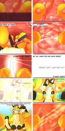 4_eyes ambiguous_feral ambiguous_gender ambiguous_pov ambiguous_prey birth bodily_fluids cervix cervix_view duo female female/ambiguous female_feral female_pred feral feral_on_feral feral_pov feral_pred feral_prey first_person_view genital_fluids genitals humanoid_genitalia humanoid_genitalia_on_feral humanoid_vulva humanoid_vulva_on_feral inside_uterus internal internal_vaginal larger_ambiguous larger_female larger_feral larger_pred multi_eye pawpads prey_pov profanity rebirth size_difference smaller_ambiguous smaller_feral sound_effects spread_legs spread_vulva spreading text umbilical_cord unbirthing uterus vaginal vaginal_fluid_string vaginal_fluids vore vulva vextrix mali_(mali.maw) tigerbee absurd_res comic english_text hi_res