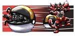 anthro ball bdsm bondage bound clothing encasement forced in_pokeball inflation latex latex_clothing latex_skinsuit male pokeball rubber_clothing skinsuit solo struggling suit tentacles tight_clothing ultra_ball panapoliz nintendo pokemon generation_7_pokemon incineroar pokemon_(species)