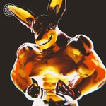 abs anthro biceps clothed clothing ears_up fur grin hair looking_at_viewer male muscular muscular_anthro muscular_male nipples pecs simple_background smile solo topless n0rdbara eiyix lagomorph leporid mammal rabbit 1:1 3d_(artwork) blender_(artwork) digital_media_(artwork) hi_res