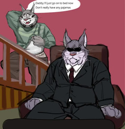 anthro balls barely_visible_balls barely_visible_genitalia belly briefs clothed clothing clothing_lift cross-popping_vein dialogue duo fur genitals grey_body grey_fur holidays humor inside male male_focus necktie nipples overweight overweight_male partially_clothed rape_play sitting slightly_chubby slightly_chubby_male stated_incest suit sweater sweater_lift text topwear underwear underwear_down undressing whiskers djtaka christmas comedy_central disney south_park zootopia milton_lynxley pawbert_lynxley canada_lynx felid feline lynx mammal animated english_text short_playtime sound father_(lore) father_and_child_(lore) father_and_son_(lore) incest_(lore) parent_(lore) parent_and_child_(lore) parent_and_son_(lore) son_(lore)