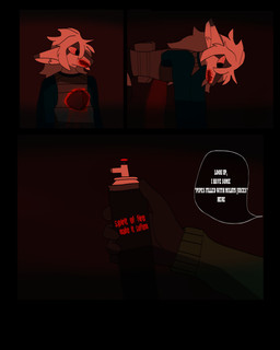 anthro blood blue_clothing bodily_fluids bulletproof_vest clothing dialogue duo femboy gore green_clothing hair male male/male text white_body white_hair raganlier mythology chaos_herald_(dcs) dragon ghost mythological_creature mythological_scalie scalie spirit 4:5 comic english_text hi_res