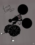anthro balls big_balls big_eyes big_nose biped black_balls black_body black_ears black_fur black_heart black_nose black_text clothing dark_body dark_fur footwear footwear_only fur genitals grey_background hands_behind_head heart_eyes heart_symbol huge_balls hyper hyper_balls hyper_ears hyper_genitalia logo lying male mature_anthro mature_male mostly_nude mostly_nude_anthro mostly_nude_male on_back round_ears shoes shoes_only simple_background solo text textured_background thin_arms thin_legs white_clothing white_footwear white_shoes mysterywhiteflame cartoon_network the_amazing_world_of_gumball louie_watterson mammal mouse murid murine rodent 2025 absurd_res artist_logo digital_drawing_(artwork) digital_media_(artwork) english_text hi_res