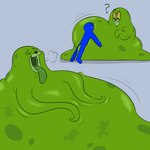 1:1 absorption_vore alien alternate_species ambiguous_gender ambiguous_prey anthro belly_rub blue_guy_(da~blueguy) breath cloud_emanata confusion cuddling da~blueguy digestion digital_media_(artwork) dissolving double_chin emanata eyes_closed face_in_belly fatal_vore goo_creature green_body green_tongue group humanoid looking_pleasured male male/ambiguous male/male male_pred male_prey mammal markings metro-goldwyn-mayer mouse multiple_prey murid murine overweight overweight_male rodent size_difference smaller_ambiguous spots spotted_markings tentacles thomas_cat tom_and_jerry tongue tongue_out translucent vore yellow_sclera