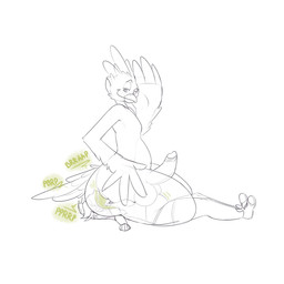 anthro big_butt breasts butt dominant dominant_male duo erection face_in_ass facesitting fart fart_cloud fart_fetish fart_inflation farting_in_mouth farting_on_face female female_on_bottom force_feeding forced genitals inflation male male/female male_on_top on_bottom on_top overflow penis pinned pinned_by_butt simple_background sitting_on_another smug smug_expression smug_eyes smug_face smug_grin white_background jigglyjuggle 1:1 sketch