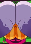 bent_over big_breasts big_butt breasts butt camel_toe clothed clothing eyelashes female fungus genital_outline heart_symbol looking_at_viewer low-angle_view mushroom nipple_outline plant purple_body purple_skin pussy_outline rear_view solo thick_thighs luanctoons electronic_arts plants_vs._zombies plants_vs._zombies_heroes popcap_games nightcap_(pvz) elemental_creature elemental_humanoid flora_fauna fungi_fauna fungi_humanoid humanoid mushroom_humanoid 2025 absurd_res hi_res
