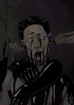 2_penises animal_genitalia animal_penis anthro bodily_fluids bukkake cum cum_in_mouth cum_inside ear_penetration genital_fluids genitals goo_drip gore group hemipenes latex liquid_latex male male/male mind_break mindfuck multi_genitalia multi_penis muted_colors not_furry organ_penetration penetration penile penile_penetration penis penis_in_ear trio lino_ttarius human humanoid latex_creature lizard lizardman mammal reptile scalie 2025 absurd_res dated digital_drawing_(artwork) digital_media_(artwork) digital_painting_(artwork) hi_res painting_(artwork) signature