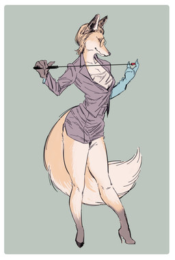 anthro biped border bottomwear brown_eyes cheek_tuft claws clothing dipstick_tail facial_tuft female fluffy fluffy_tail footwear fur gloves hair handwear high_heels holding_object holding_whip jacket looking_at_viewer markings orange_body orange_fur orange_hair pencil_skirt shoes simple_background skirt smile solo standing tail tail_markings topwear tuft whip white_body white_border white_fur sori0414 canid canine fox mammal 2025 digital_drawing_(artwork) digital_media_(artwork) full-length_portrait hi_res portrait