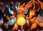 2014 3_fingers bald barefoot biozs bite black_dragon blue_fire blush breath charizard chubby claws cloaca cum cum_in_cloaca cum_on_penis cum_on_stomach cum_string dragon drooling erection feral feral_on_feral fire gay grasp grey_eyes group group_sex hand_holding happy hi_res horn licking looking_down male mega_charizard mega_charizard_x mega_charizard_y mega_evolution nintendo nude open_mouth orgasm penis plain_background pokémon purple_background raised_arm red_eyes saliva sex shadow sharp_claws sharp_teeth shiny smile squint standing teeth threesome tongue tongue_out video_games wings
Rating: Explicit
Score: 15
User: toh
Date: February 19, 2014