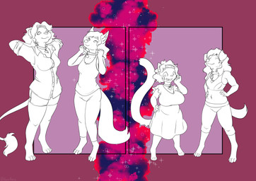 4_toes anthro barefoot bottomwear bra breast_expansion breasts clothing collar digitigrade dress duo expansion eyes_closed feet female looking_down magic navel pants shirt short_stackification shorts shortstack shrinking simple_background size_transformation smile species_transformation sports_bra standing tank_top toes topwear transformation underwear yoga_pants halcy0n border_collie canid canine canis collie coyote domestic_cat domestic_dog felid feline felis herding_dog lion mammal pantherine pastoral_dog sheepdog 2020 hi_res