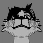 anthro looking_at_viewer looking_down looking_down_at_viewer male solo teeth teeth_showing foxygrandpaa coomer_wojak wojak felid feline mammal 1:1 3d_(artwork) blender_(artwork) digital_media_(artwork) greyscale hatching_(art) hi_res meme monochrome shaded