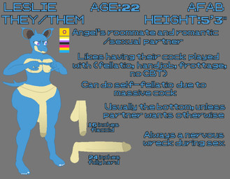 anthro balls big_balls big_penis erection eyewear eyewear_only flaccid genitals glasses glasses_only huge_penis hyper hyper_genitalia hyper_penis male mastectomy_scar nude penis scar solo text thick_thighs wearing_glasses jospehvan nintendo pokemon leslie_(jospehvan) generation_1_pokemon nidoqueen pokemon_(species) english_text hi_res model_sheet intersex_(lore) nonbinary_(lore)