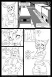 anthro cybernetics dialogue machine new_vegas open_mouth speech_bubble text bear213 kuma fallout idiots idiots_(comic) microsoft nintendo pokemon anu anu_(bear213) kuma_grizzly pearl_(pearl123_art) bear bewear eevee generation_1_pokemon generation_4_pokemon generation_7_pokemon lucario mammal pokemon_(species) absurd_res comic digital_media_(artwork) english_text hi_res monochrome