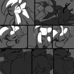 1:1 69_position anthro antlers balls balls_deep big_penis breasts butt comic cunnilingus deep_throat deer digital_media_(artwork) duo erection eyes_closed fellatio female female_penetrated genitals grey_background horn lagomorph leporid male male/female male_penetrating male_penetrating_female mammal monochrome nipples oral oral_penetration penetration penile penis rabbit scut_tail sex short_tail simple_background slypon spread_legs spreading tail tongue vaginal