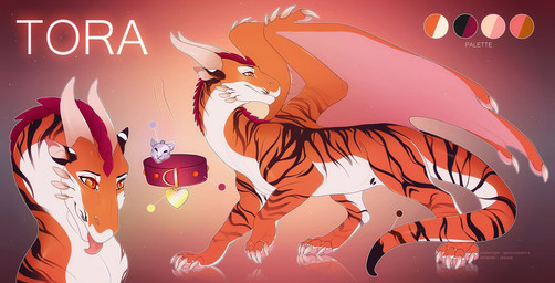 4_toes ambiguous_gender claws collar color_swatch feet feral fur horn membrane_(anatomy) membranous_wings paws solo spines tail toes tongue wings arsauron greame european_mythology mythology dragon furred_dragon furred_scalie mythological_creature mythological_scalie scalie western_dragon 2019 digital_media_(artwork) full-length_portrait hi_res model_sheet portrait source_request unavailable_at_source