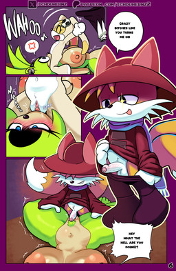 adult_on_young age_difference anthro areola balls biped bisexual blush bodily_fluids breasts clothing cosplay cross-popping_vein cunnilingus dialogue eyelashes female female/female flat_chested genital_fluids genitals loli lying male male/female motion_lines nipples older_female on_back oral penis pubes pupils sex shota smile smug_grin sparkles speech_bubble text thick_thighs tongue tongue_out undressing vaginal vaginal_fluids vulva young younger_dom_older_sub younger_female younger_male ichduhernz idw_publishing oneshot sega sonic_the_hedgehog_(comics) sonic_the_hedgehog_(idw) sonic_the_hedgehog_(series) cream_the_rabbit lenore_(lenore_the_cute_little_dead_girl) miles_prower niko_(oneshot) surge_the_tenrec afrosoricid canid canine fox lagomorph leporid mammal rabbit tenrec 2026 absurd_res hi_res