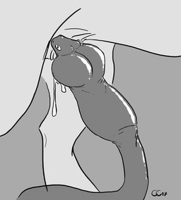 ambiguous_gender animal_genitalia bodily_fluids bulge canine_genitalia close-up cum cum_drip deep_throat dripping duo ejaculation erection faceless_character faceless_male fellatio feral feral_on_feral feral_penetrated feral_penetrating feral_penetrating_feral genital_fluids genitals interspecies knot knotted_penis knotting living_condom male oral oral_knotting oral_penetration penetration penile penis penis_in_mouth sex simple_background size_difference size_play smaller_penetrated sucking causationcorrelation canid canine mammal reptile scalie snake 2017 monochrome signature