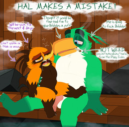 adult_on_young age_difference alternate_universe animal_genitalia anthro aphrodisiac arrow_sign balls beak big_penis bloodshot_eyes blue_eyes blunt blush bodily_fluids brown_body brown_feather_hair brown_feathers brown_hair brown_tail brown_tail_feathers butt claws drooling drugged drugs duo empty_eyes exclamation_point feather_hair feathers front_view genitals green_body green_feather_hair green_feathers green_hair grey_claws grey_toe_claws hair half-closed_eyes hand_on_side inside looking_at_another male male/male multicolored_body multicolored_feathers multicolored_hair narrowed_eyes nude on_lap orange_body orange_eyes orange_feather_hair orange_feathers orange_hair orange_sclera penis pseudo_hair saliva sauna sharp_teeth sheath sitting sitting_on_lap size_difference small_balls smile smoke substance_intoxication tail tail_feathers teeth text toe_claws tongue two_tone_body two_tone_feather_hair two_tone_feathers two_tone_hair water white_body white_feathers yellow_beak young young_anthro young_male younger_male sinood1e angry_birds rovio_entertainment sega bubbles_(angry_birds) bubbles_(sinood1e) hal_(angry_birds) avian bird oriole_(bird) toucan 2025 absurd_res digital_media_(artwork) english_text hi_res