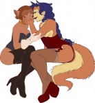 anthro beauty_mark breasts canine captain_amelia carmelita_fox corset duo feline female fox gayt high_heels lesbian mammal nipples sly_cooper_(series) stockings treasure_planet
Rating: Questionable
Score: 8
User: scruffythejanitor
Date: September 22, 2012