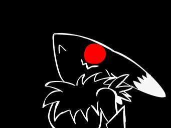 alternate_color anthro arm_warmers armwear black_background clothing empty_eyes female neck_tuft nom red_eyes sharp_teeth simple_background solo teeth tuft hornydragon bandai_namco digimon canid canine digimon_(species) mammal renamon 2009 2d_animation 4:3 animated animated_gif black_and_white_and_red bust_portrait dark_theme digital_drawing_(artwork) digital_media_(artwork) frame_by_frame loop portrait short_playtime