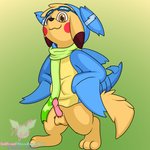 anthro balls bottomless bottomless_male clothed clothing erection eyewear feral genitals goggles hand_in_pocket hoodie male penis pockets scarf semi-anthro solo topwear albinoraynedeer nintendo pokemon sparkychu gabite generation_1_pokemon generation_4_pokemon pikachu pokemon_(species) 1:1 absurd_res hi_res