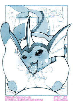animal_genitalia animal_vulva bath bathtub canine_genitalia canine_vulva cunnilingus duo female female/female female_feral female_pov feral feral_on_feral first_person_view front_view genitals ice oral patreon_logo sex solo_focus tail tongue tongue_out vaginal vulva conditional_dnp insomniacovrlrd nintendo patreon pokemon eeveelution generation_1_pokemon generation_4_pokemon glaceon pokemon_(species) vaporeon