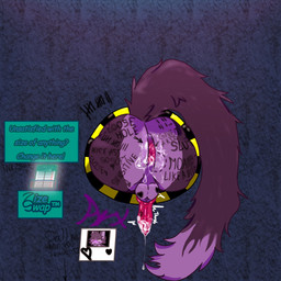 animal_genitalia animal_penis anthro bodily_fluids canine_genitalia canine_penis cum cum_drip cum_in_ass cum_in_penis cum_inside dripping femboy genital_fluids genitals glory_wall male penis solo through_wall arx_owo arx canid canine domestic_cat felid feline felis fennec_fox fox hybrid mammal true_fox 1:1 absurd_res hi_res
