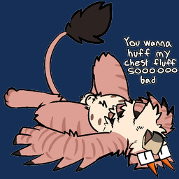 animal_genitalia anthro balls belly_nipples dialogue eyewear fluffy fluffy_chest genitals glasses lying male nipples on_back sheath solo tail text winged_arms wings trout_(artist) mythology trout_(character) avian gryphon mythological_avian mythological_creature 1:1 alpha_channel english_text
