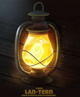 ambiguous_gender feathered_wings feathers feral fire humor lamp lantern night pun solo text visual_pun white_eyes wings yellow_body yellow_feathers piper_thibodeau avian bird lari larid tern digital_media_(artwork) digital_painting_(artwork) english_text painting_(artwork) url