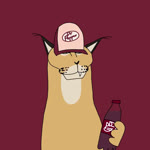 anthro baseball_cap beverage beverage_bottle beverage_can blinking blue_background bottle brown_background clothing cola container energy_drink fangs fur green_background group hat headgear headwear humor logo looking_at_viewer male music narrowed_eyes open_mouth open_smile orange_background plastic_bottle red_background root_beer semi-anthro simple_background smile soda teeth text text_on_clothing text_on_hat text_on_headwear tongue whiskers apehole sound_warning a&w coca-cola dr_pepper fanta monster_energy pepsi sprite_(soda) big_floppa caracal caracal_(genus) domestic_cat felid feline felis mammal 1:1 2022 2d_animation animated english_text meme short_playtime sound voice_acted webm