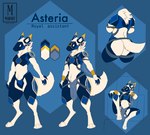 anthro armor bracers bridle clothing female fluffy fluffy_tail harness machine solo tail marsh_da_m3llo asteria_(zavan) protogen absurd_res hi_res