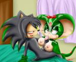 2014 big_breasts bigdon1992 blush breasts cobra cum cum_on_face cum_shower erection female hedgehog male mammal mystic nero nero-th nipples nude open_mouth orgasm original_character penis reptile scalie smile snake straight the titfuck
Rating: Explicit
Score: -1
User: BIGDON1992
Date: April 12, 2014