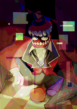 male solo kagesama glitch_productions the_amazing_digital_circus caine_(tadc) absurd_res hi_res