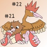 1:1 2022 ambiguous_gender avian beak bird claws digital_media_(artwork) duo_focus erection evolutionary_family fearow feathered_wings feathers feet feral foot_fetish foot_play footjob generation_1_pokemon genitals group hashtag hi_res id_number looking_at_genitalia looking_at_penis male nintendo number paws penis pokemon pokemon_(species) secretsableye sex simple_background sitting spearow talonjob talons tapering_penis text toejob toes two-footed_footjob wings