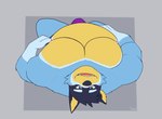 anthro barazoku belly biceps big_belly big_muscles deltoids eyebrows fur huge_muscles kemono lidded_eyes looking_at_viewer lying male musclegut muscular muscular_anthro muscular_male nipple_fetish nipple_play nipples on_back open_mouth open_smile overweight overweight_anthro overweight_male pecs simple_background smile solo spread_legs spreading teeth thick_arms thick_thighs upside_down kookeh bluey_(series) bandit_heeler australian_cattle_dog canid canine canis cattledog domestic_dog herding_dog mammal pastoral_dog 2025 hi_res