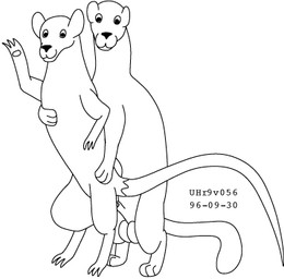 animal_genitalia balls duo female feral fur genitals gesture interspecies looking_at_viewer male male/female nude penis sex sheath simple_background smile smiling_at_viewer standing tail toony waving waving_at_viewer urbanhermit mammal murid murine mustelid musteline rat rodent true_musteline weasel 1996 black_and_white dated low_res monochrome