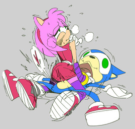 anthro clothing doll dress dry_humping female fur gloves green_eyes handwear legwear masturbation pink_body pink_fur sex_doll solo stockings thin_calves thin_legs thin_thighs sega sonic_boom sonic_the_hedgehog_(series) amy_rose amy_rose_(boom) eulipotyphlan hedgehog mammal source_request