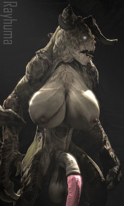 5_fingers animal_genitalia animal_penis anthro areola balls big_balls big_breasts big_hands big_horn big_penis bleak_ambiance breasts claws countershade_face countershade_torso countershading equine_genitalia equine_penis fangs finger_claws fingers genitals glistening glistening_genitalia glistening_penis gynomorph half-erect horn huge_penis intersex long_penis medial_ring nipples penis sharp_teeth silly_vein small_areola solo standing tail teeth teeth_showing tongue tongue_out vein veiny_penis yellow_eyes rayhuma fallout microsoft deathclaw scalie 3d_(artwork) digital_media_(artwork) portrait source_filmmaker_(artwork) three-quarter_portrait watermark