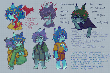 ambiguous_gender anthro bodily_fluids clothed clothing crying selfcest solo square_crossover tears text young dvoykin hare lagomorph leporid mammal rabbit 3:2 colored colored_sketch digital_media_(artwork) hi_res russian_text sketch