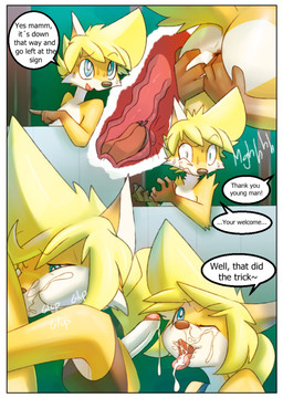 anal anal_fingering anthro anthro_on_anthro blonde_hair blue_eyes bodily_fluids claws cum cum_in_mouth cum_inside duo erection fellatio female fingering genital_fluids genitals glans hair humanoid_genitalia humanoid_penis intraspecies male male/female one_eye_closed oral penile penis sex speech_bubble tail text young young_anthro young_female young_male young_on_young galo tammy_(tycloud) tycloud canid canine fox mammal absurd_res comic english_text hi_res cousins_(lore) incest_(lore)