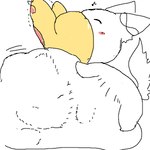 1:1 2-bit 2010 ambiguous_gender ambiguous_pred ambiguous_prey amu_(nattya) anthro anthro_pred belly belly_on_ground big_belly biped blush body_in_mouth chibi digital_drawing_(artwork) digital_media_(artwork) duo english_description face_imprint fluffy fluffy_tail fully_inside fur head_first huge_belly hyper hyper_belly imprint in_mouth japanese_description monotone_arms monotone_background monotone_belly monotone_body monotone_face monotone_fur monotone_legs multiple_prey musical_note nattya oral_vore partially_inside resting_on_belly same_size_vore semi-anthro side_view simple_background sketch soft_vore tail text translation_request vore white_arms white_background white_belly white_body white_face white_fur white_legs
