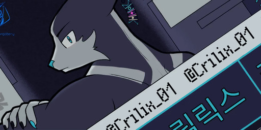 animated_gif anthro magic male solo toby_mongobery crilix_(fursona) domestic_cat felid feline felis mammal monster tuxedo_cat animated short_playtime