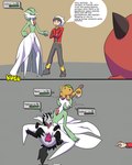 anthro bestiality comic defeat_sex defeated fellatio female female_on_feral feral forced gardevoir generation_3_pokemon group grunt_(pokemon) hi_res human humanoid humanoid_on_feral instant_loss_2koma kuge magma_grunt male male/female male_on_humanoid mammal mightyena nintendo numel oral penetration penile pokemon pokemon_(species) pokemon_trainer rape sex spanish_text team_magma text translation_request vaginal vaginal_penetration