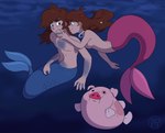 2024 aged_up blush breasts brother_(lore) brother_and_sister_(lore) clothed clothing coldfusion dipper_pines disney domestic_pig female fish gravity_falls hair humanoid humanoid_merfolk jewelry long_hair mabel_pines male mammal marine merfolk mermaid_tail necklace nipples nude sibling_(lore) sister_(lore) smile split_form suid suina sus_(pig) topless twins_(lore) underwater waddles_(gravity_falls) water what