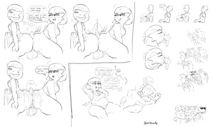 anthro blush clothing collaborative collaborative_hot_dogging collaborative_sex female from_front_position group hot_dogging lying male male/female mature_female missionary_position on_back sex swimwear text trio oofrowdy nintendo pokemon gardy_(oofrowdy) gwen_(oofrowdy) braixen gardevoir generation_3_pokemon generation_6_pokemon human mammal pokemon_(species) absurd_res english_text hi_res monochrome portrait three-quarter_portrait daughter_(lore) incest_(lore) mother_(lore) mother_and_child_(lore) mother_and_daughter_(lore) parent_(lore) parent_and_child_(lore) parent_and_daughter_(lore)