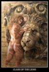 anthro beauty_and_the_beast_(tv_series) biped butt felid hair hellboysoto lion long_hair male mammal nude pantherine pseudo-furry solo standing vincent_(beauty_and_the_beast) water