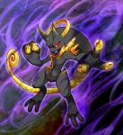 alternate_color ambiguous_gender anthro black_body pose red_eyes solo 救済 nintendo pokemon pokken_tournament generation_6_pokemon legendary_pokemon mega_evolution mega_mewtwo mega_mewtwo_y pokemon_(species) shadow_mewtwo shadow_pokemon hi_res