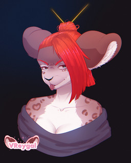 angry blep breasts cleavage clothed clothing female food fruit hair plant red_hair strawberry tongue tongue_out vreygal vegas_reygal domestic_cat felid feline felis mammal pantherine snow_leopard 4:5 absurd_res hi_res trans_(lore) trans_woman_(lore)