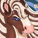 blonde_hair blue_eyes ear_piercing grin hair hypnosis hypnotic_eyes male mind_control piercing smile solo sparkles hunnymutt equid equine horse mammal animated hi_res icon