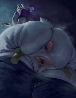 anthro anus big_anus big_breasts big_butt blush blush_lines bodily_fluids bottomwear bottomwear_down breasts butt butt_focus butt_grab clothed clothing disembodied_hand duo eating eating_food embarrassed eyewear female food genital_fluids genitals glasses hand_on_butt huge_breasts huge_butt huge_thighs looking_back low-angle_view mature_anthro mature_female overweight overweight_anthro overweight_female pants pants_down partially_clothed plate shirt smelly smelly_butt solo_focus spread_anus spread_butt spread_vulva spreading squish steam surprised sweat sweatdrop sweaty_butt sweaty_genitalia sweaty_legs sweaty_thighs tail thick_thighs topwear underwear underwear_down vaginal_fluids vulva wearing_glasses white_body wide_hips thendyart deltarune undertale undertale_(series) toriel toriel_(deltarune) bovid caprine goat mammal monster absurd_res hi_res
