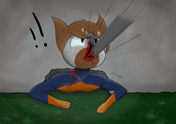 blood bodily_fluids death duo female gore gun killing male male/female ranged_weapon solo violence weapon trimo felid feline humanoid mammal furry absurd_res hi_res